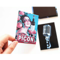 Imán personalizado con su logotipo Souvenir Souvenir 3D Tin Plate Refinete Magnet Refrigerador PVC PVC